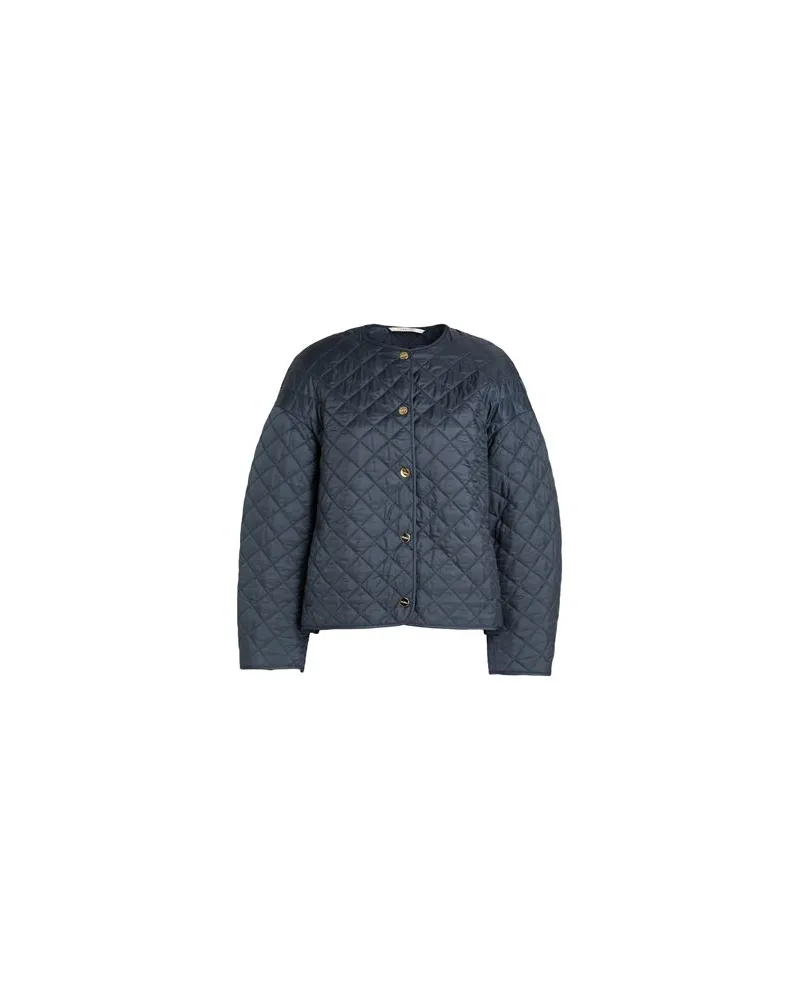 Max Mara JACKEN & MÄNTEL - Pufferjacken & Daunenjackenauf YOOX.COM Marineblau
