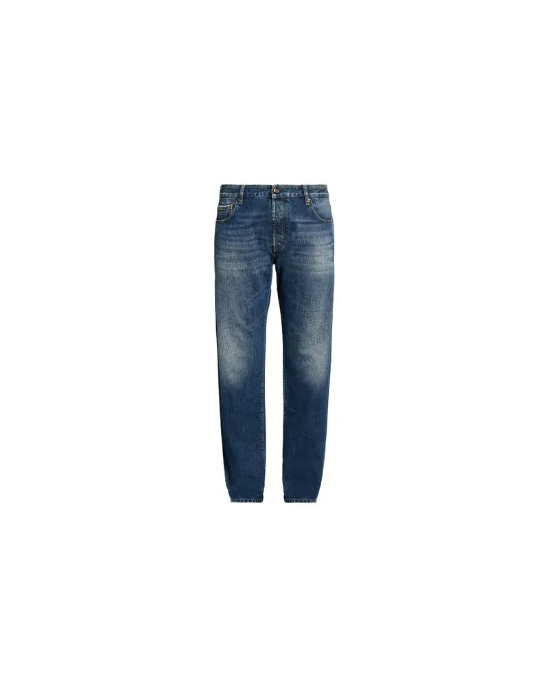 MOORER HOSEN & RÖCKE - Jeanshosenauf YOOX.COM Blau