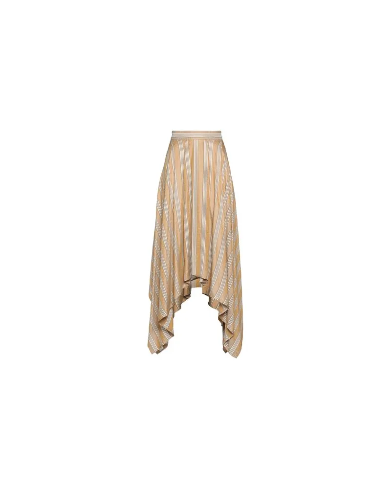 Manila Grace HOSEN & RÖCKE - Midi-Röckeauf YOOX.COM Sand