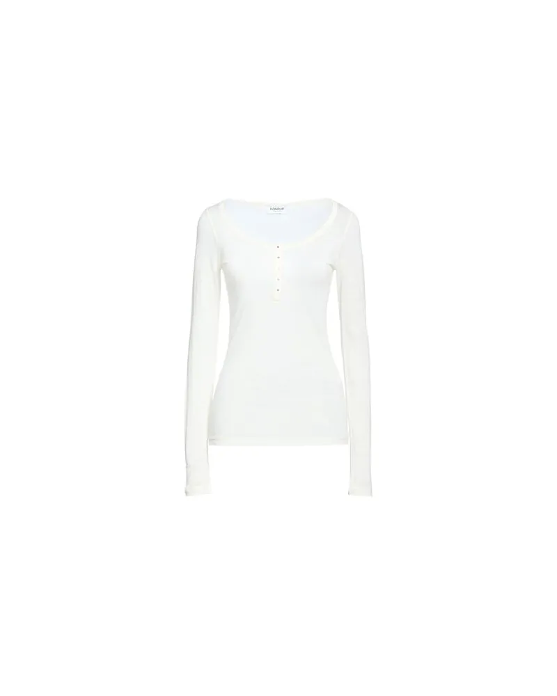 Dondup TOPS - T-shirtsauf YOOX.COM Cremeweiß