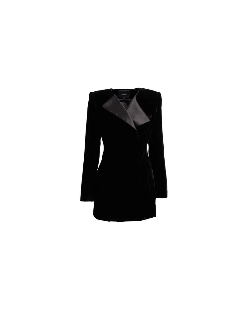 Retrofête KLEIDER - Mini-Kleiderauf YOOX.COM Schwarz