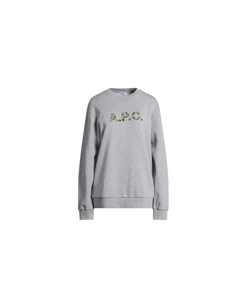 A.P.C. TOPS - Sweatshirtsauf YOOX.COM Hellgrau