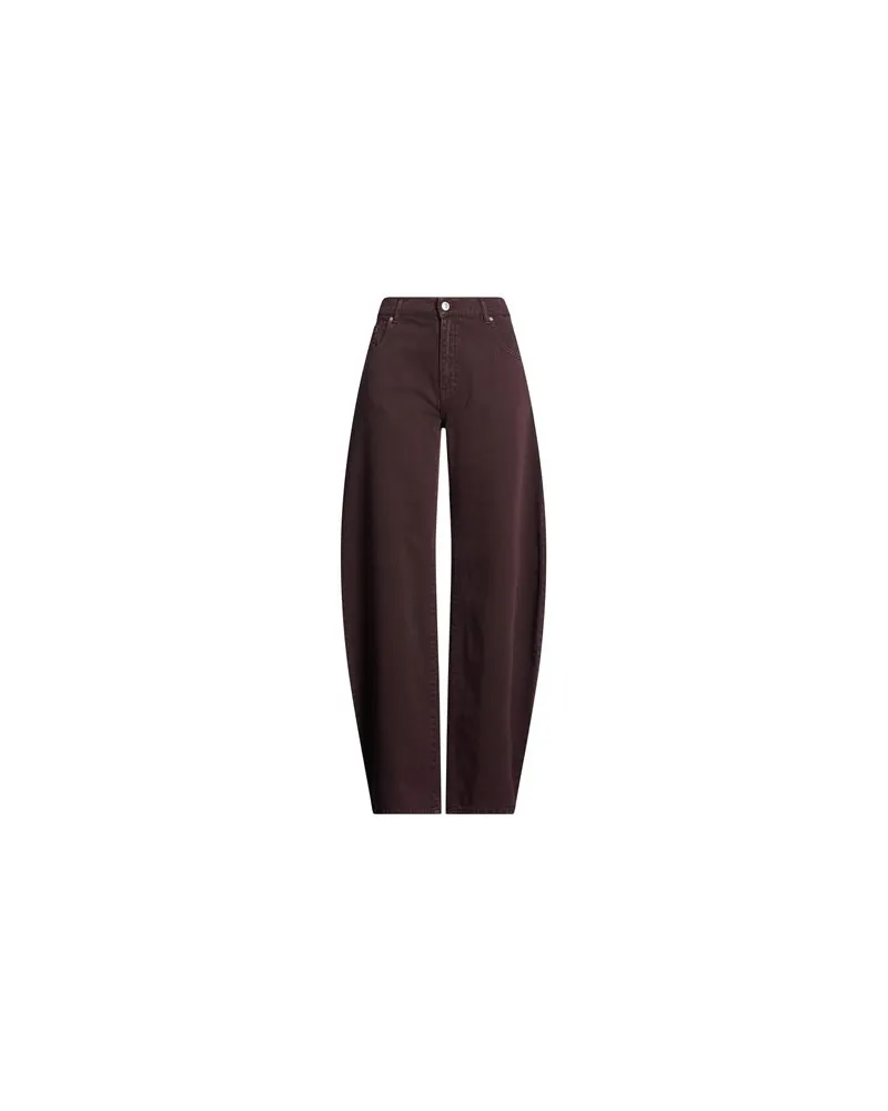 VICOLO HOSEN & RÖCKE - Jeanshosenauf YOOX.COM Bordeaux