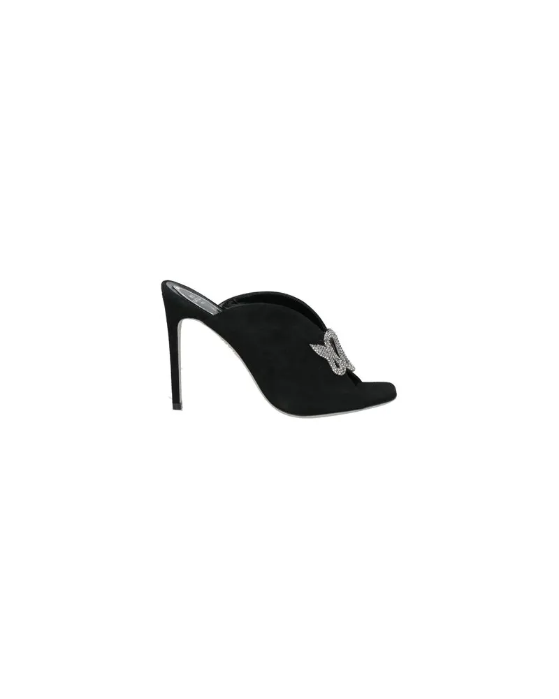 René Caovilla SCHUHE - Sandalenauf YOOX.COM Schwarz