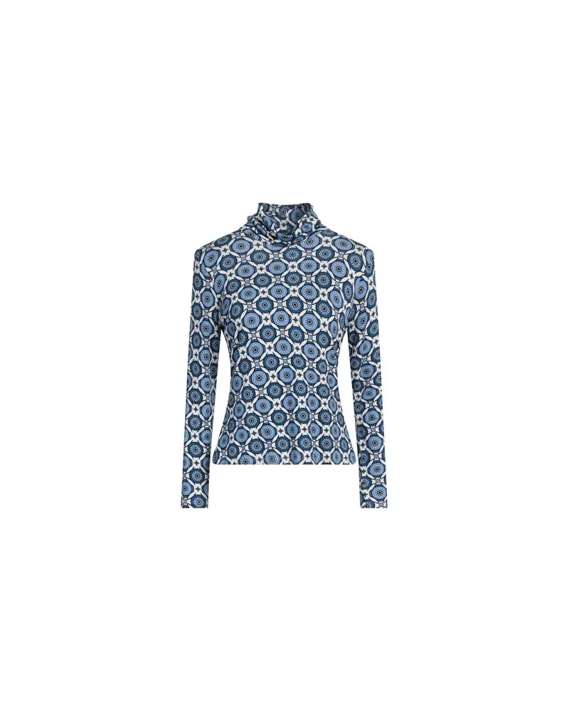 Camicettasnob TOPS - T-shirtsauf YOOX.COM Hellblau