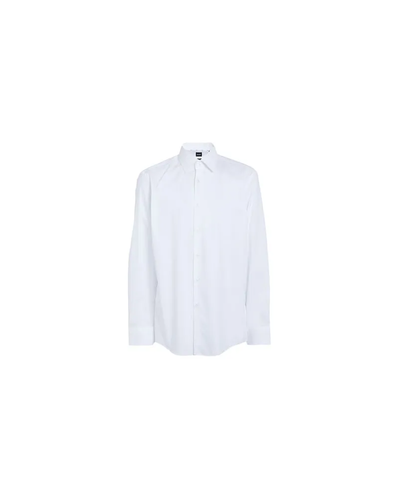 HUGO BOSS TOPS - Hemdenauf YOOX.COM Weiß
