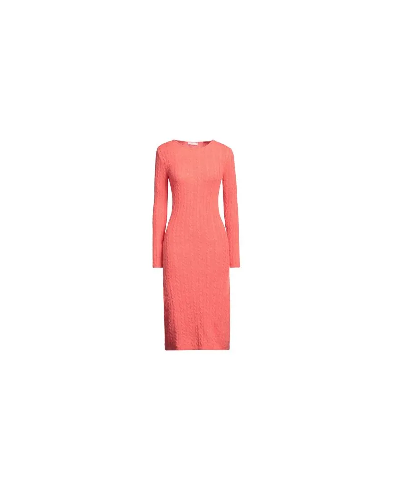 Kristina Ti KLEIDER - Midi-Kleiderauf YOOX.COM Koralle