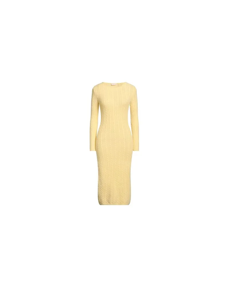Kristina Ti KLEIDER - Midi-Kleiderauf YOOX.COM Gelb