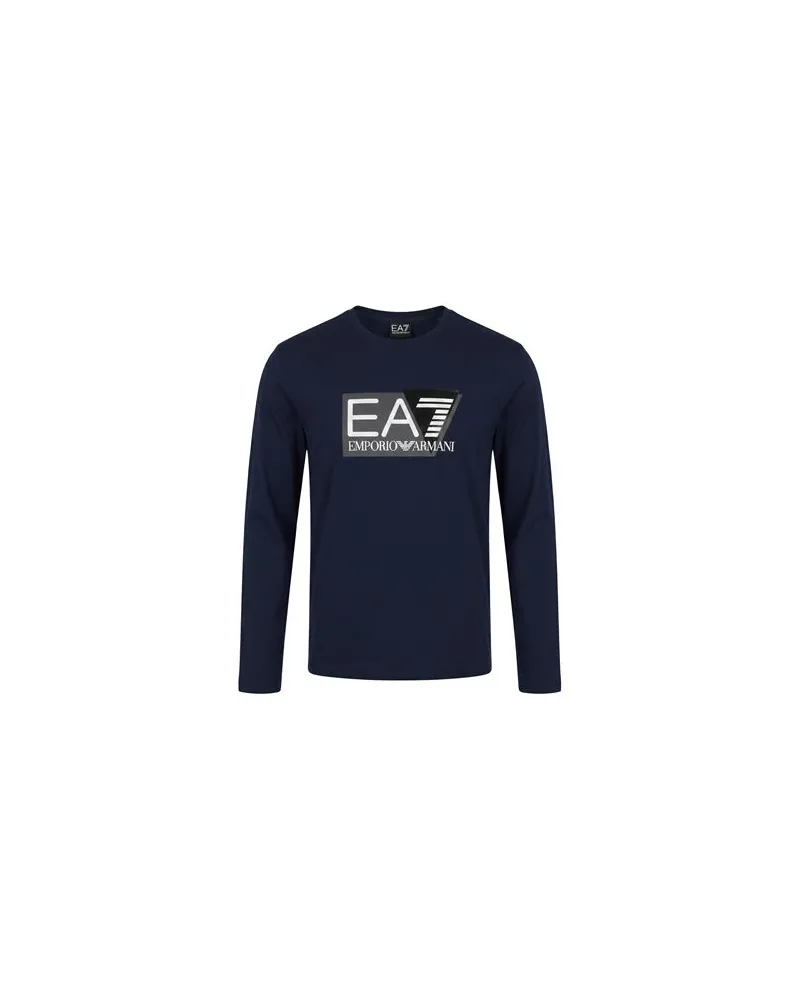 EA7 TOPS - T-shirtsauf YOOX.COM Marineblau