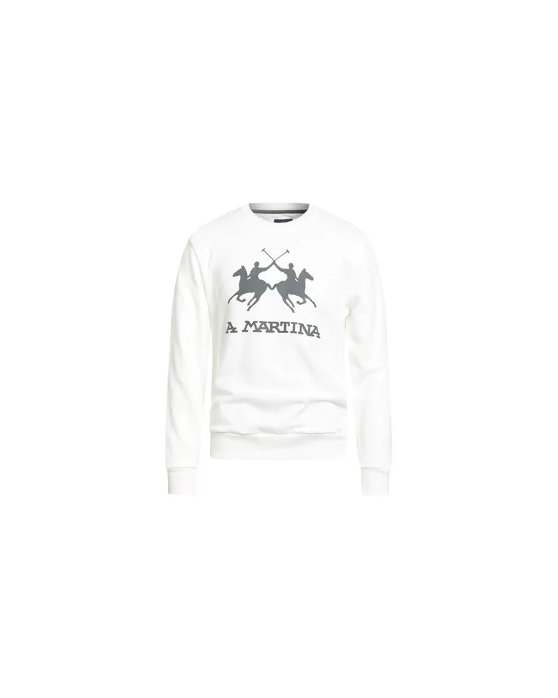 La Martina TOPS - Sweatshirtsauf YOOX.COM Weiß