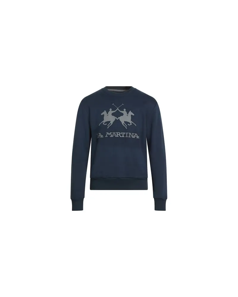 La Martina TOPS - Sweatshirtsauf YOOX.COM Marineblau
