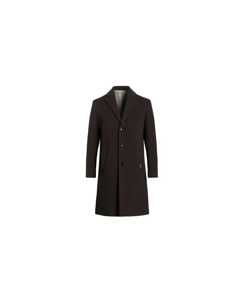 Liu Jo JACKEN & MÄNTEL - Mäntelauf YOOX.COM Dunkelbraun