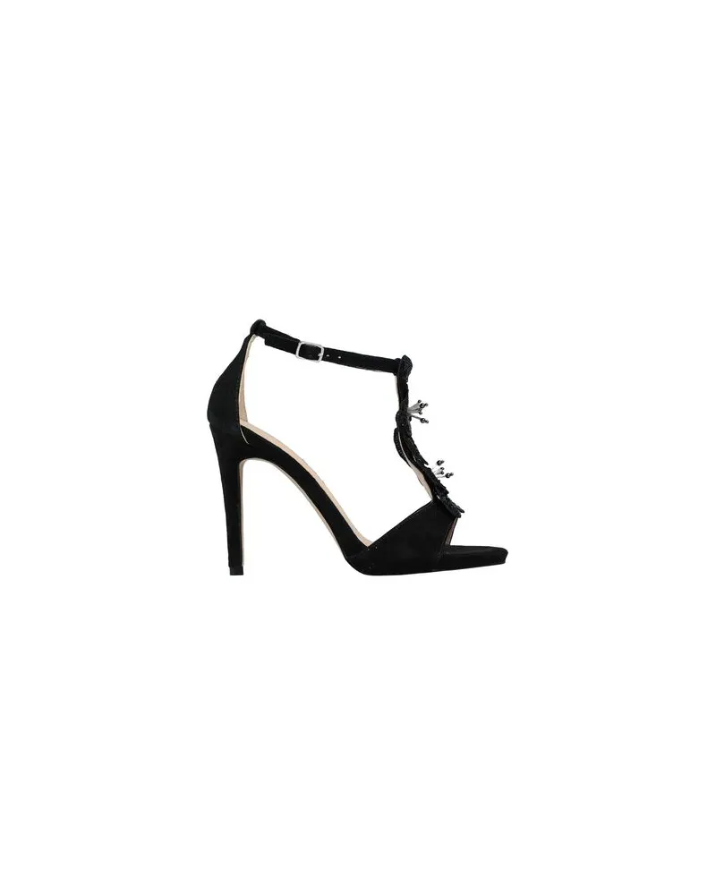 CAFèNOIR  SCHUHE - Sandalenauf YOOX.COM Schwarz