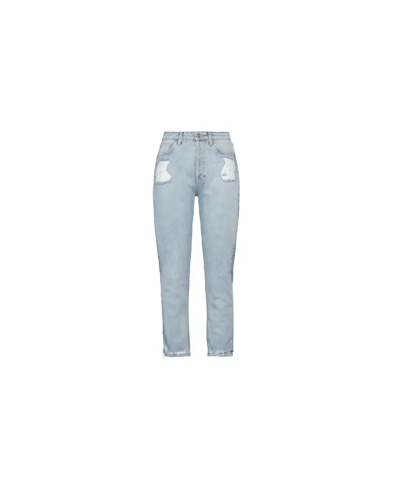 VICOLO DENIM COUTURE - HOSEN & RÖCKE - Jeanshosenauf YOOX.COM Blau