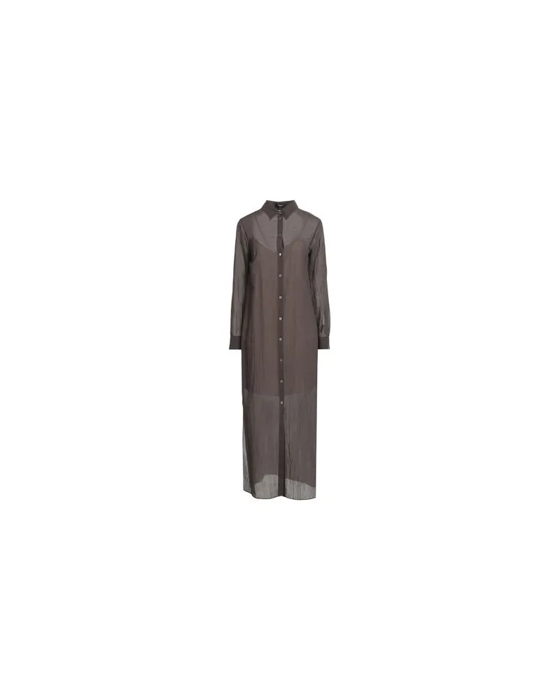 Theory KLEIDER - Maxi-Kleiderauf YOOX.COM Dunkelbraun