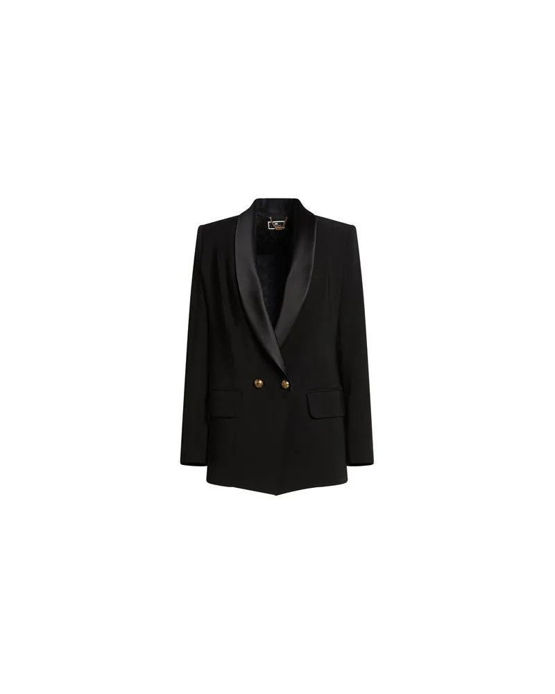 Elisabetta Franchi ANZÜGE und CO-ORDS - Blazersauf YOOX.COM Schwarz