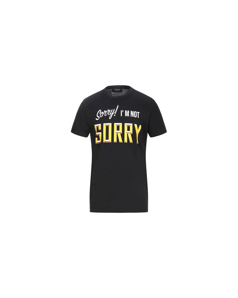 Dsquared2 TOPS - T-shirtsauf YOOX.COM Schwarz