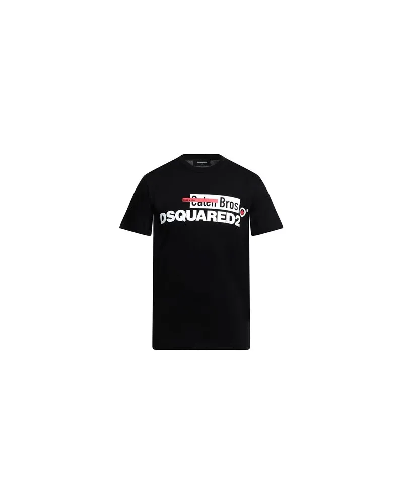 Dsquared2 TOPS - T-shirtsauf YOOX.COM Schwarz