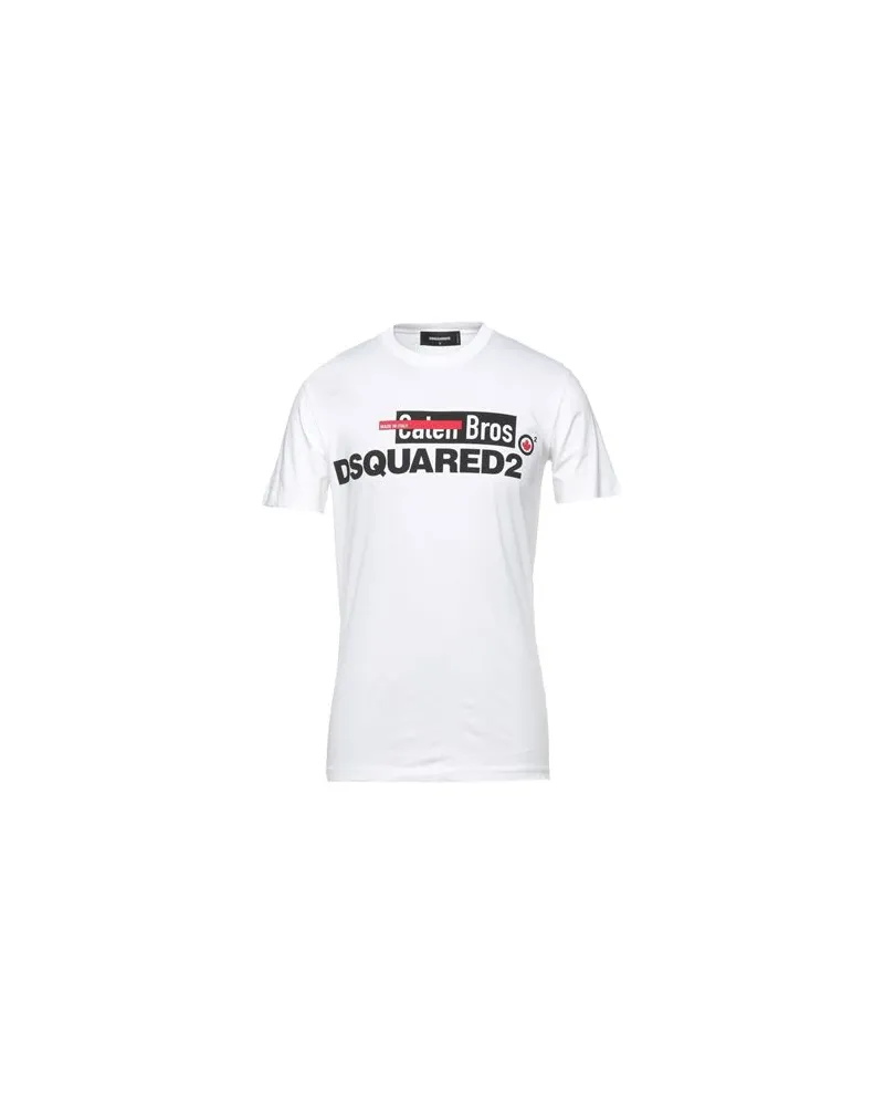 Dsquared2 TOPS - T-shirtsauf YOOX.COM Weiß
