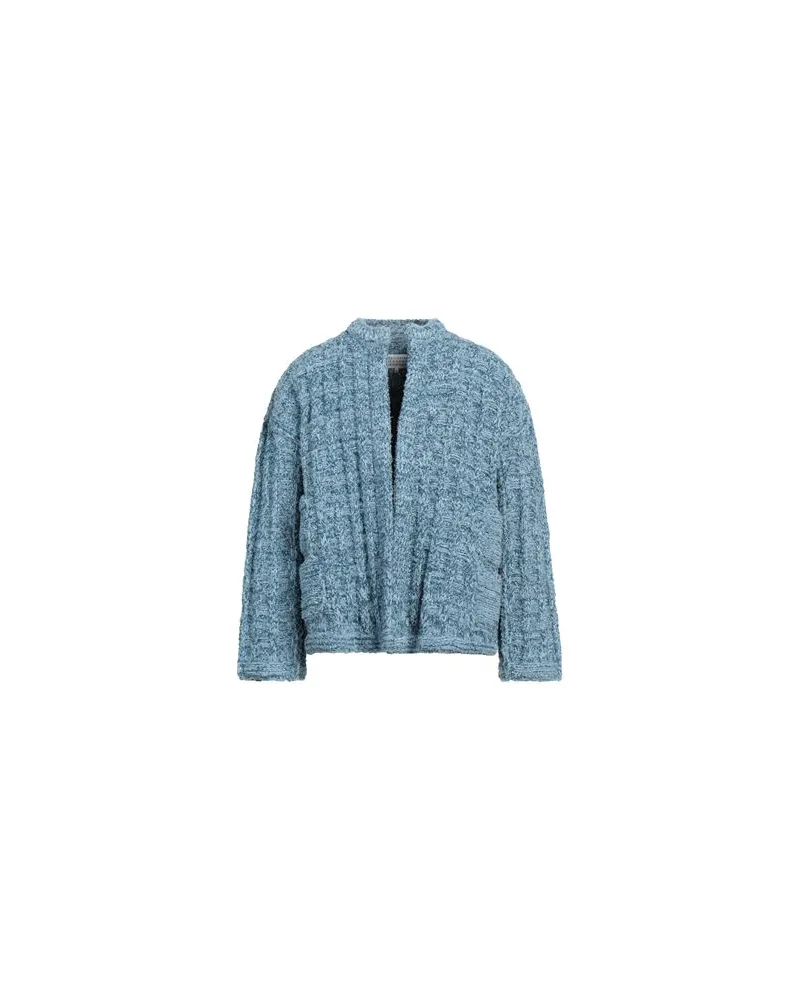 Maison Margiela STRICKWAREN - Strickjackenauf YOOX.COM Azurblau