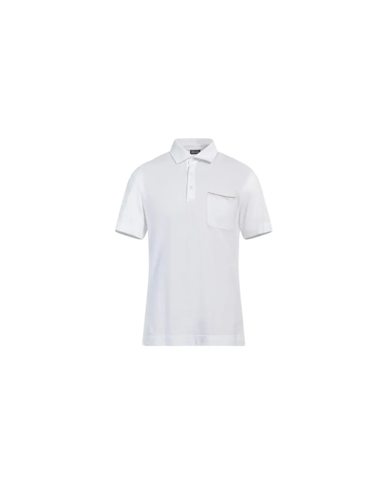 Ermenegildo Zegna TOPS - Poloshirtsauf YOOX.COM Weiß