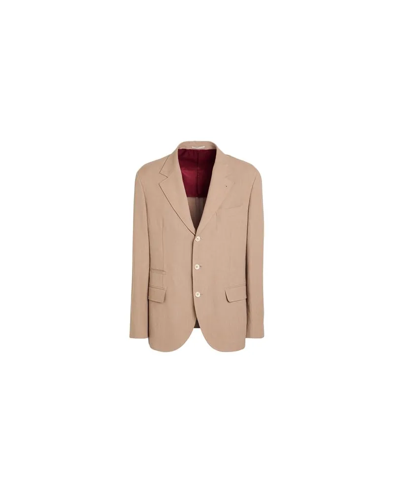 Brunello Cucinelli ANZÜGE und CO-ORDS - Blazersauf YOOX.COM Hellbraun
