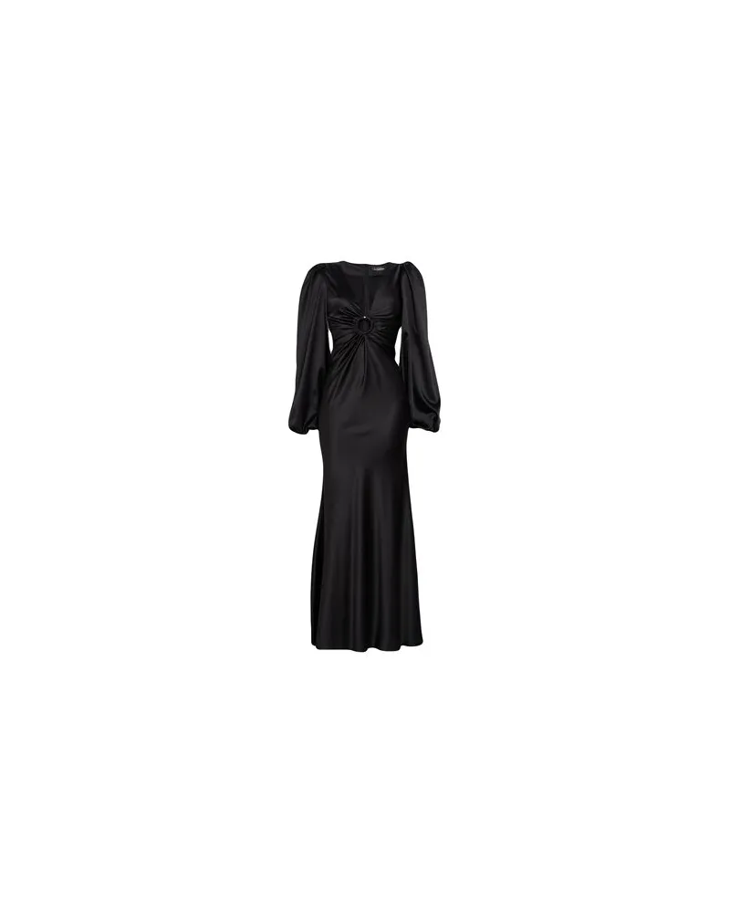 ACTUALEE KLEIDER - Maxi-Kleiderauf YOOX.COM Schwarz