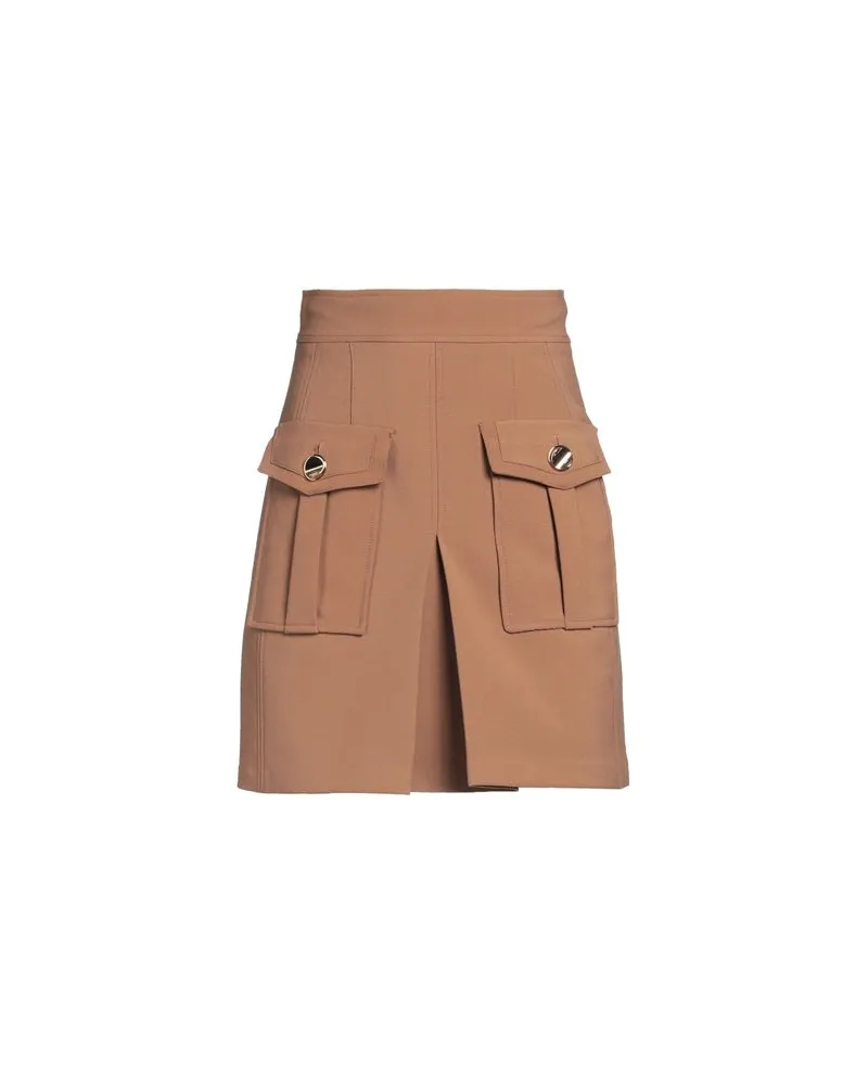 Elisabetta Franchi HOSEN & RÖCKE - Miniröckeauf YOOX.COM Braun