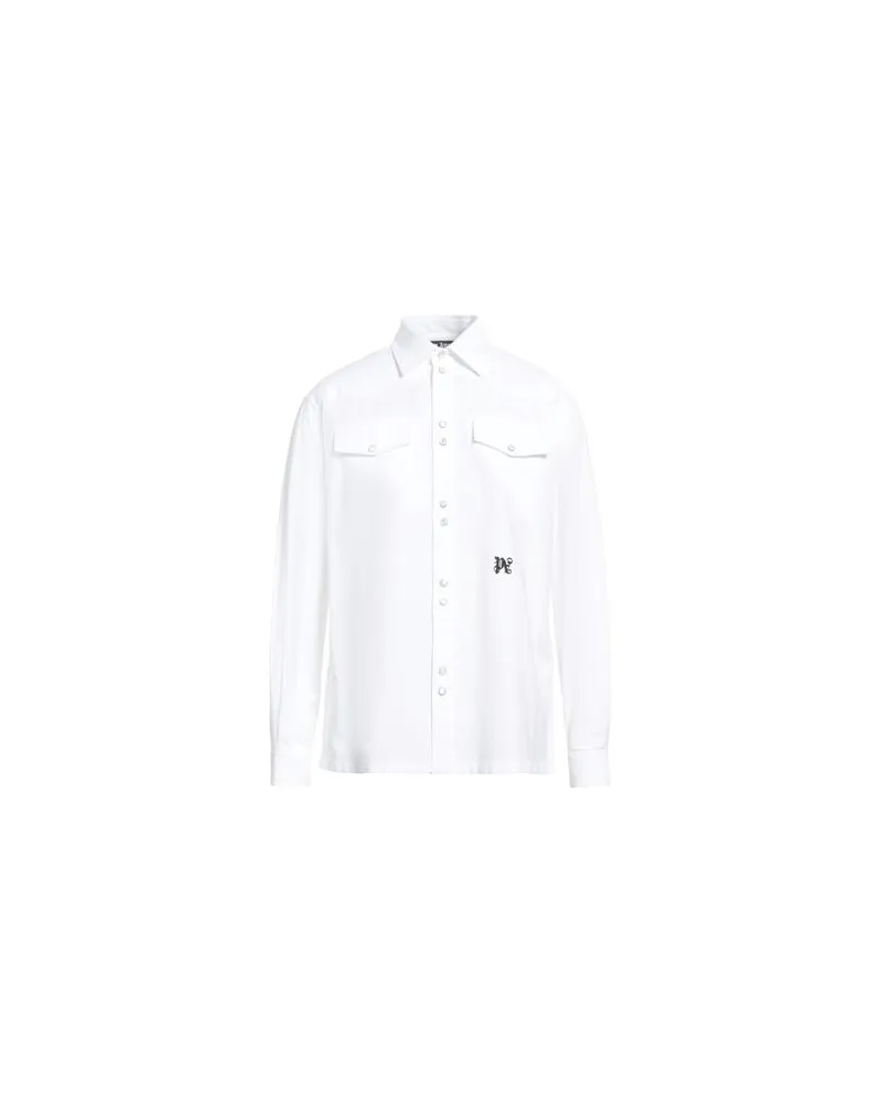 Palm Angels TOPS - Hemdenauf YOOX.COM Weiß