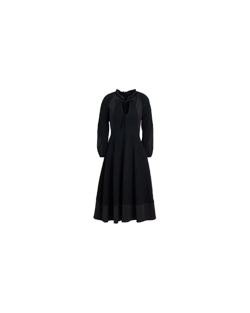 HIGH USE - KLEIDER - Midi-Kleiderauf YOOX.COM Schwarz