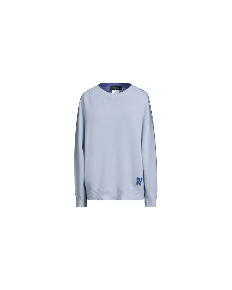 Dsquared2 STRICKWAREN - Pulloverauf YOOX.COM Himmelblau