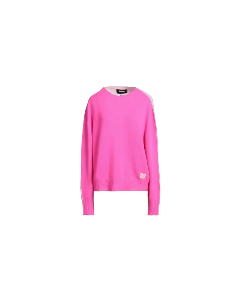 Dsquared2 STRICKWAREN - Pulloverauf YOOX.COM Fuchsia