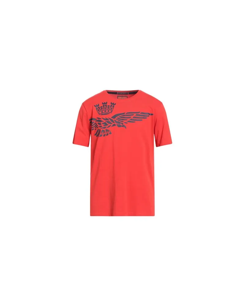 Aeronautica Militare TOPS - T-shirtsauf YOOX.COM Tomatenrot