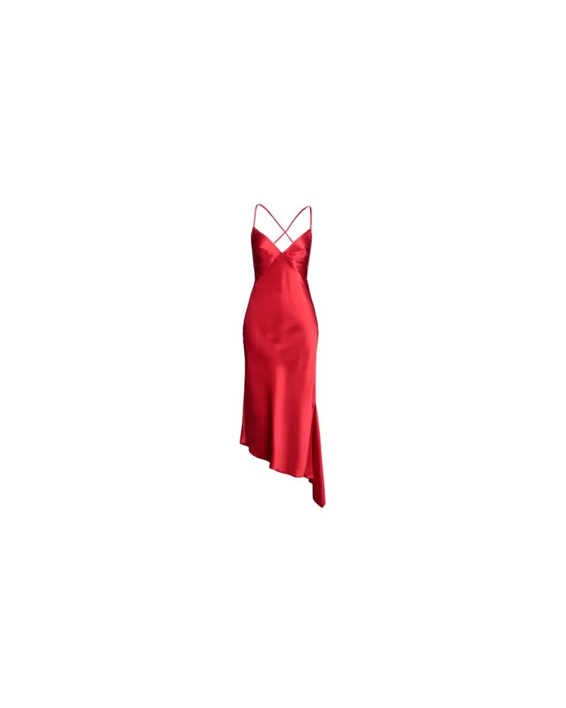 N° 21 KLEIDER - Midi-Kleiderauf YOOX.COM Rot