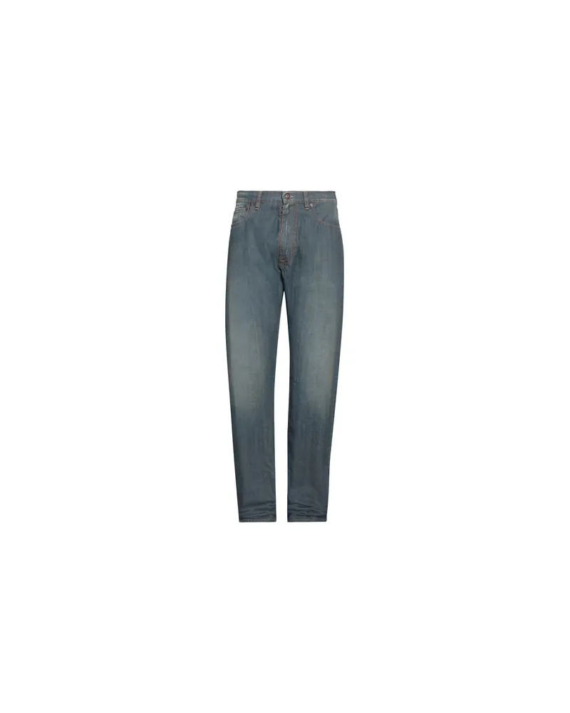 Maison Margiela HOSEN & RÖCKE - Jeanshosenauf YOOX.COM Blau