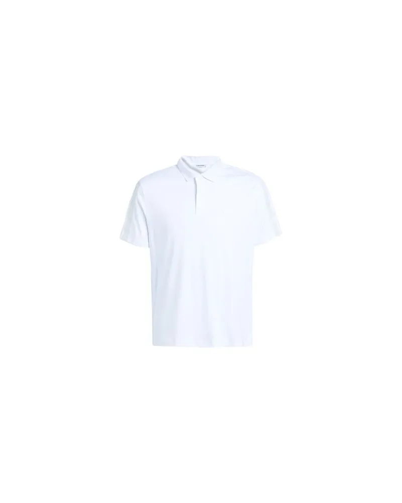 Calvin Klein TOPS - Poloshirtsauf YOOX.COM Weiß