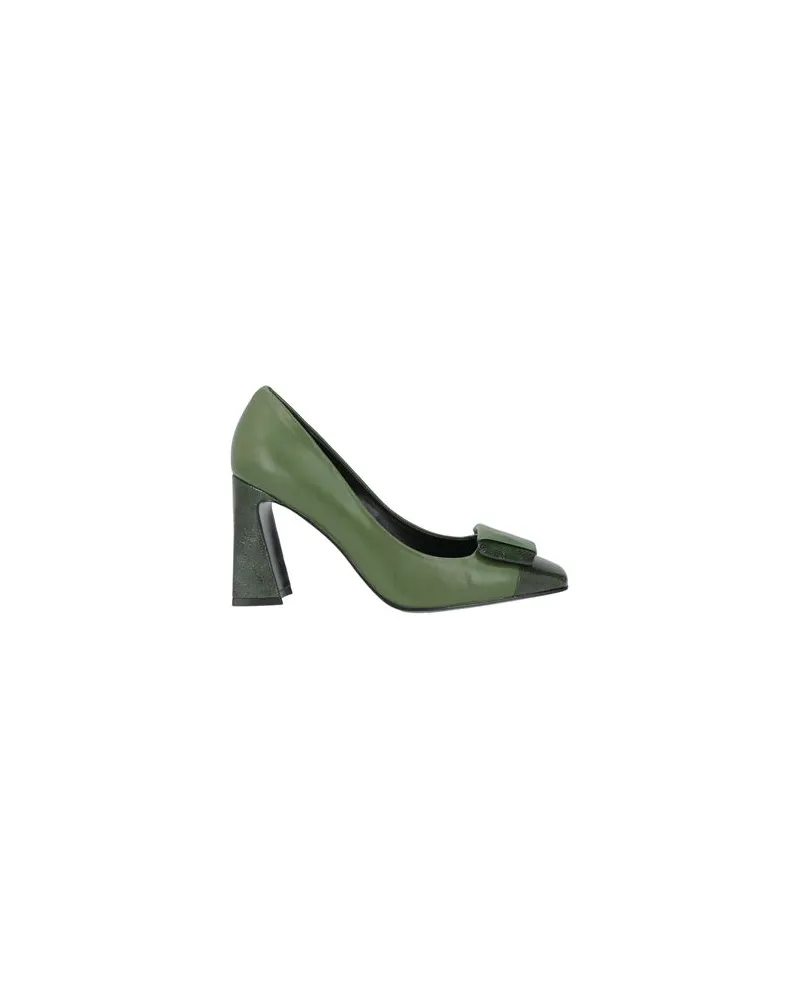 Luciano Barachini SCHUHE - Pumpsauf YOOX.COM Militärgrün