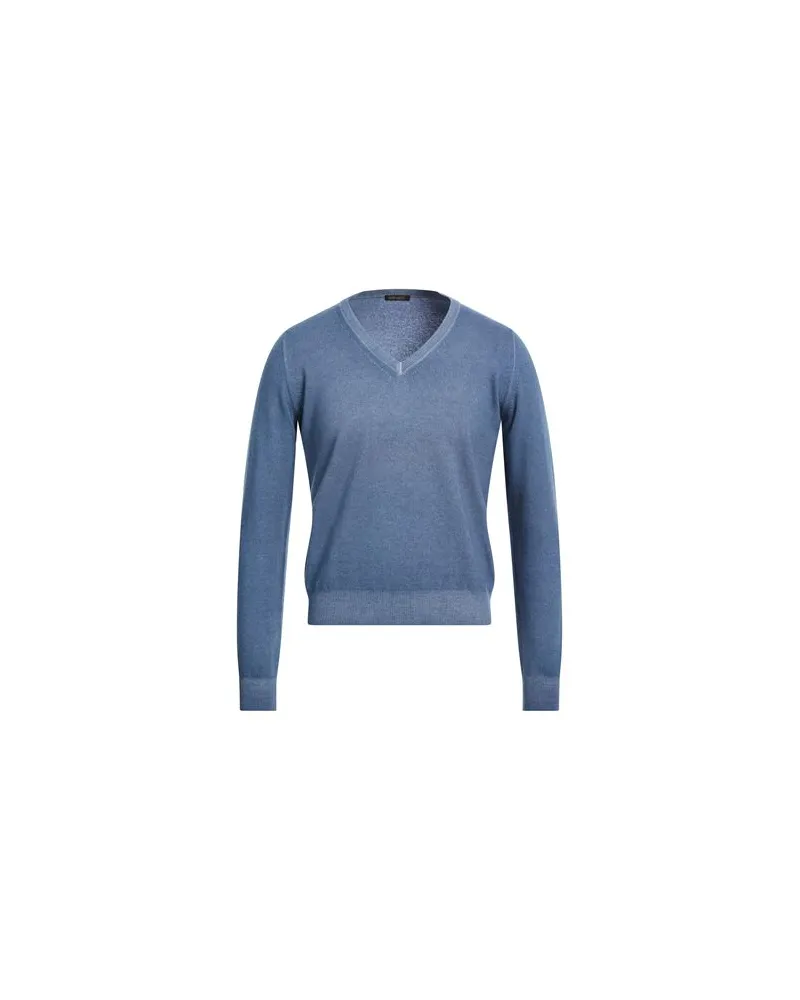 Zanieri STRICKWAREN - Pulloverauf YOOX.COM Taubenblau