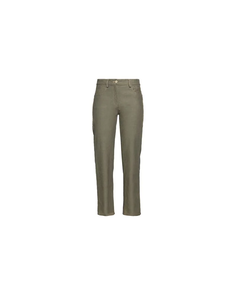 VIRNA DRÒ HOSEN & RÖCKE - Jeanshosenauf YOOX.COM Militärgrün