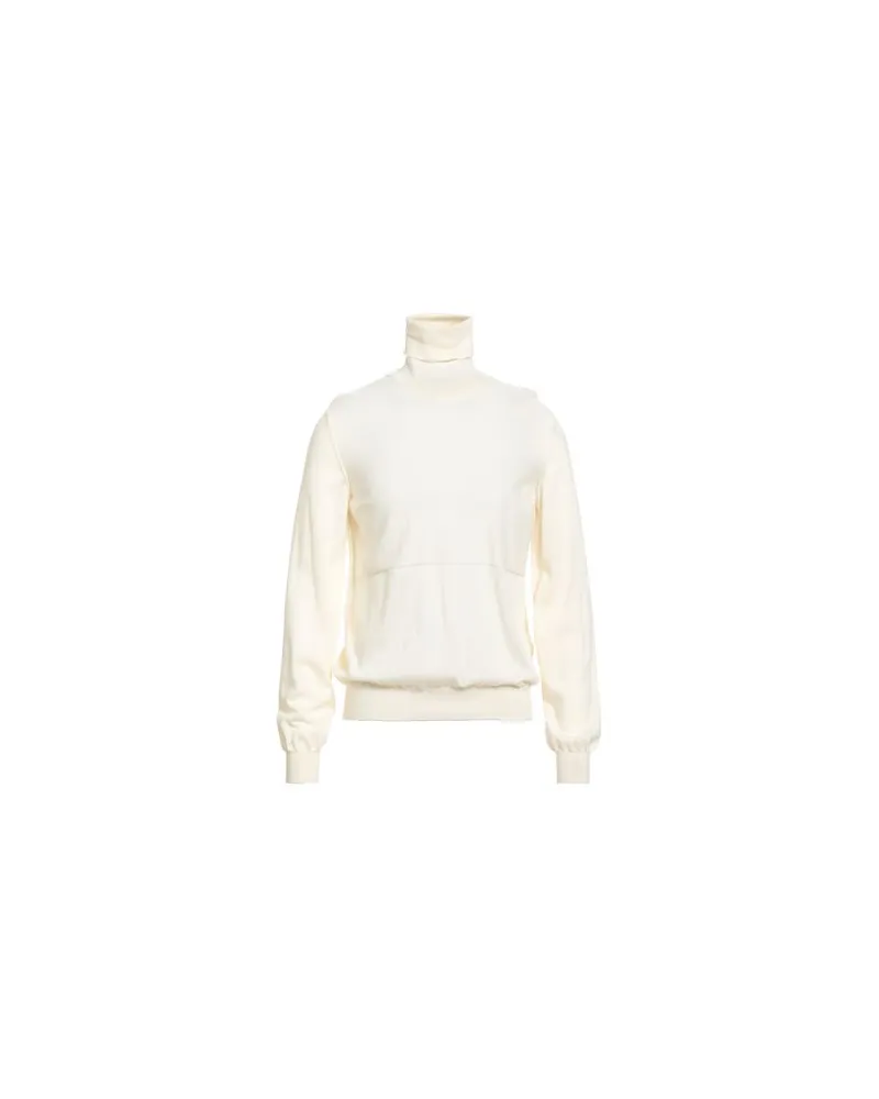Jil Sander STRICKWAREN - Rollkragenpulloverauf YOOX.COM Elfenbein