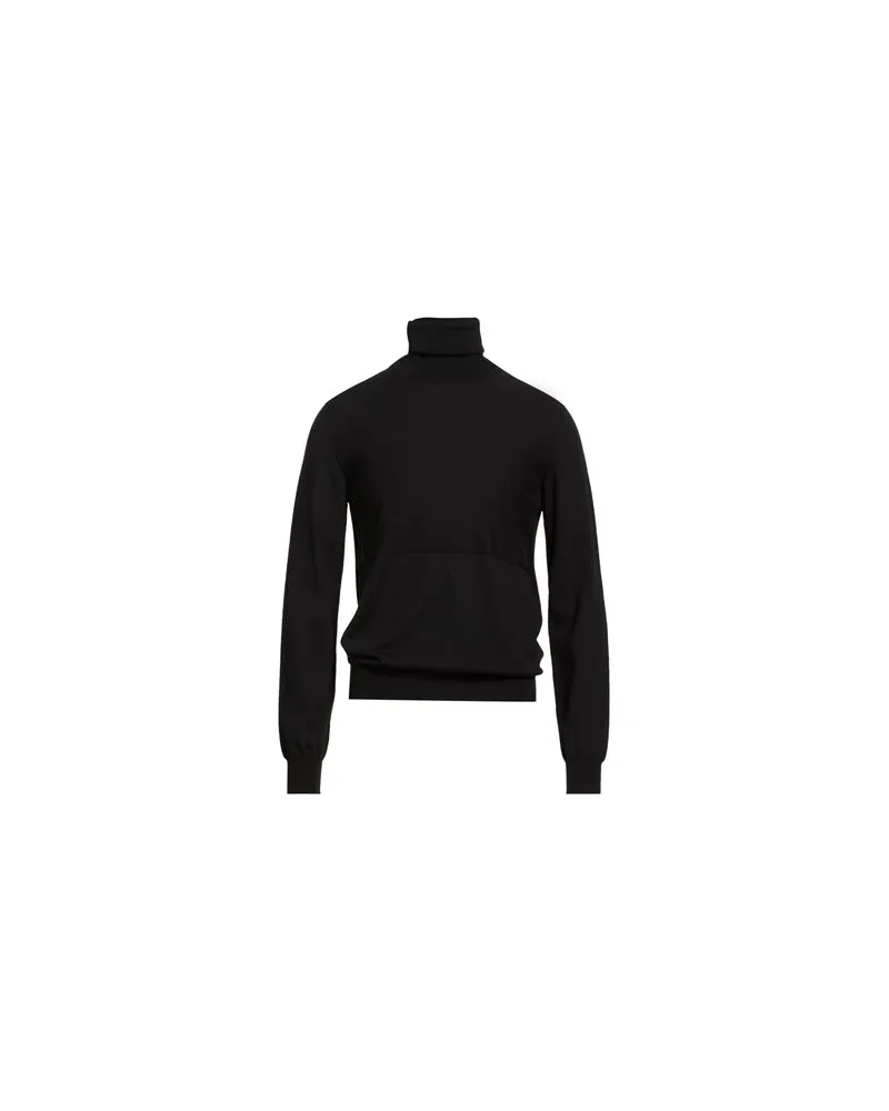 Jil Sander STRICKWAREN - Rollkragenpulloverauf YOOX.COM Schwarz