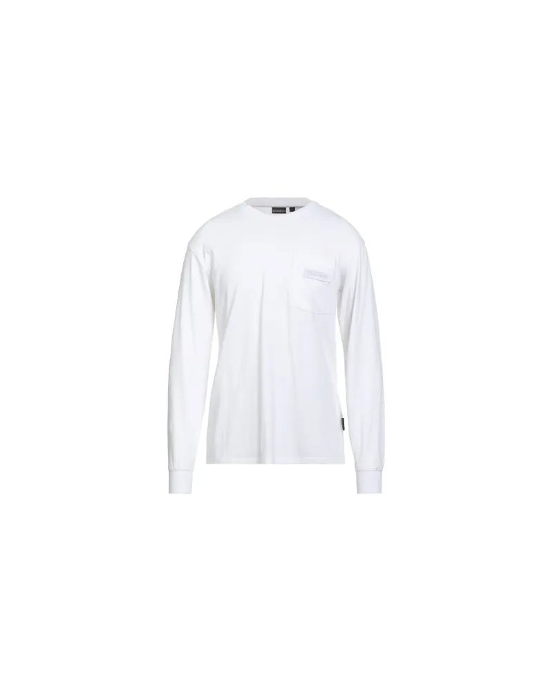 Napapijri TOPS - T-shirtsauf YOOX.COM Weiß