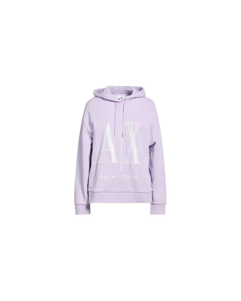 Armani Exchange TOPS - Sweatshirtsauf YOOX.COM Lila