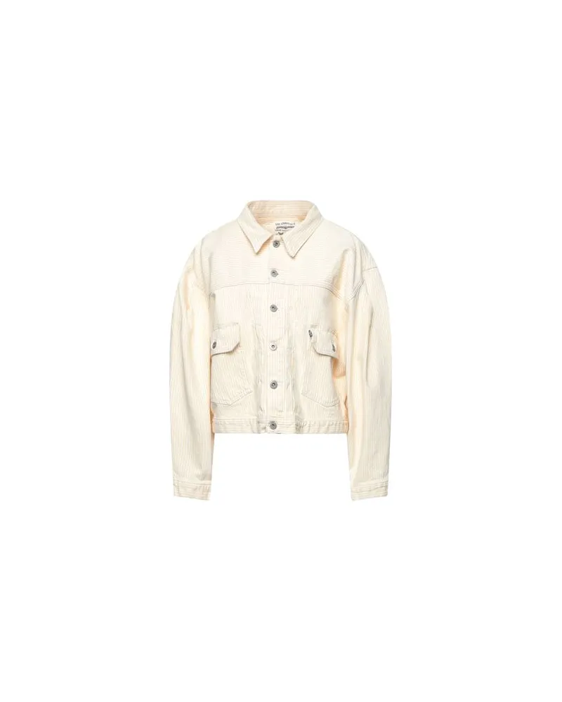 Levi's JACKEN & MÄNTEL - Jeansjacken/Mäntelauf YOOX.COM Pastellgelb
