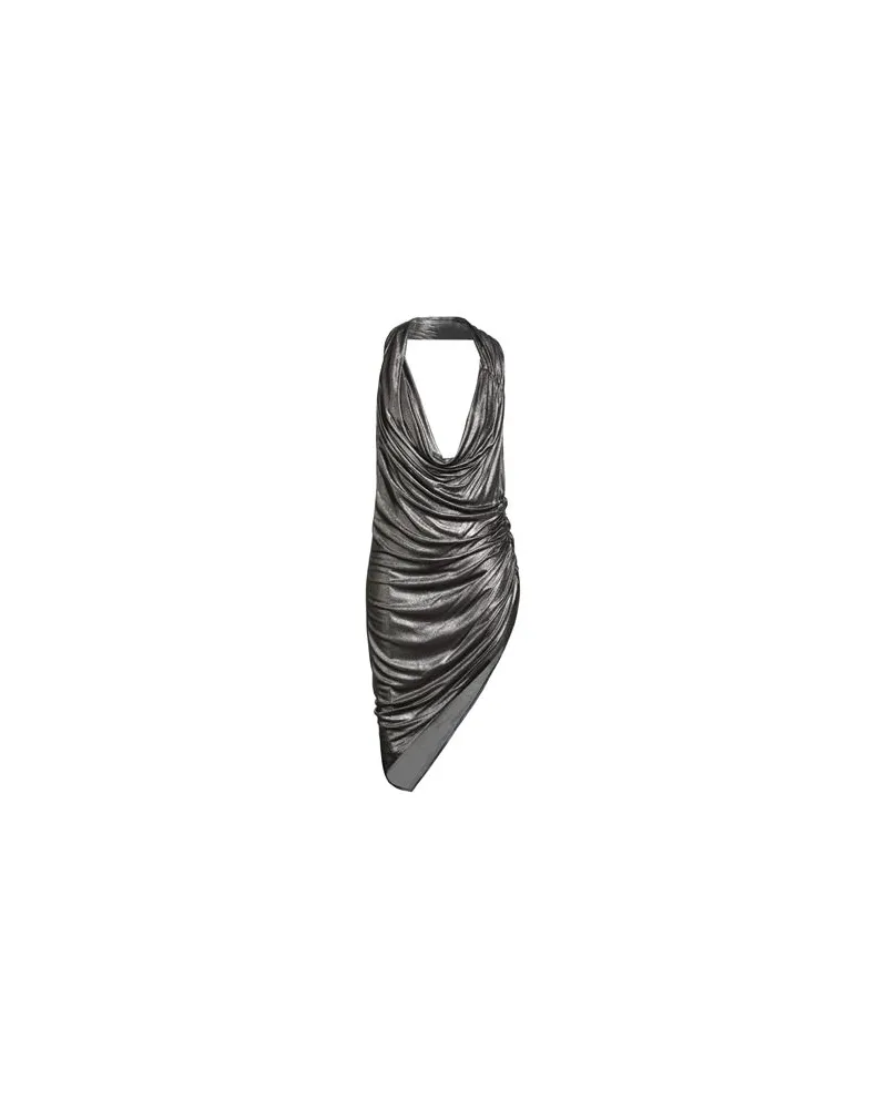 ATLEIN KLEIDER - Midi-Kleiderauf YOOX.COM Stahlgrau