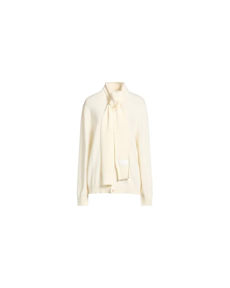 Maison Margiela STRICKWAREN - Strickjackenauf YOOX.COM Cremeweiß