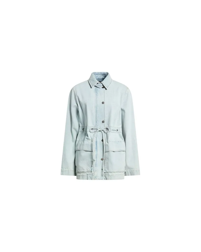 ROTATE Birger Christensen JACKEN & MÄNTEL - Jeansjacken/Mäntelauf YOOX.COM Blau