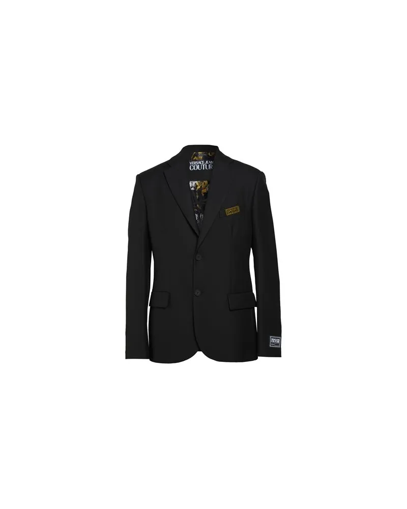 Versace Jeans ANZÜGE und CO-ORDS - Blazersauf YOOX.COM Schwarz