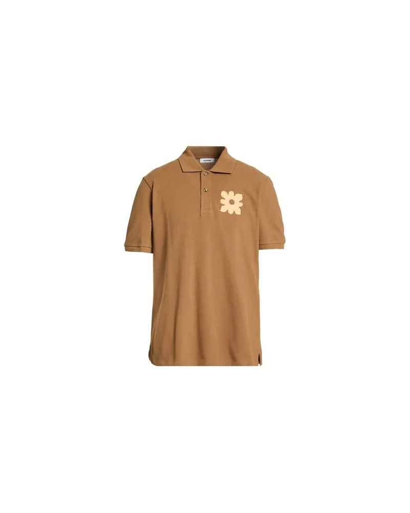 Sandro TOPS - Poloshirtsauf YOOX.COM Kamel