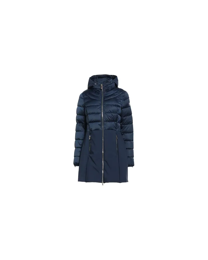 YES ZEE by Essenza JEANS - JACKEN & MÄNTEL - Pufferjacken & Daunenjackenauf YOOX.COM Marineblau